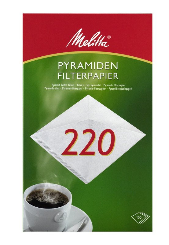 Melitta pyramid filters 220G (per 200 pcs)